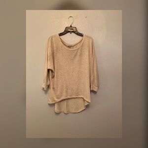 Tan shirt